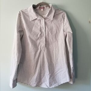 Striped Button down Collared Shirt